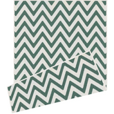 Duo Weave Outdoor Rug Chevron - Green / 120X170 cm - Rugs