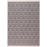Duo Weave Outdoor Rug Diamonds - 120X170 cm / Grey - Rugs