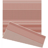 Duo Weave Outdoor Rug Fine Line - 120X170 cm / Rust - Rugs