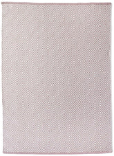 Diamond Rose Hand-woven Rug