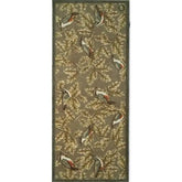 Eco-Friendly Washable Birds Mat - Nuthutch / 65X150 cm - Doormat