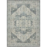 Eco-Washable Rug Vintage Design - 120X170 cm / Grey - Rugs
