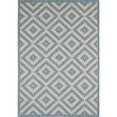 Ecology Outdoor Rug Aqua | 100AQ - 80X150 cm - Rugs