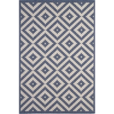 Ecology Outdoor Rug Blue| 100blu - 80X150 cm - Rugs