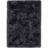 Extravagance Dark Grey Shaggy Rug - Rugs