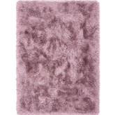 Extravagance Lilac Shaggy Rug - Rugs