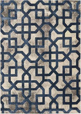 Avanti Navy Moroccan Rug