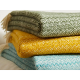 Fair Isle Pure New Wool Throw - Throws & Blankets