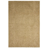 Fiji Latte Beige Washable Solid Shaggy Rug - 100X150 cm - Rugs