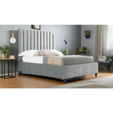 Fluted King Size Bed - bed
