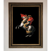 French king Ride Framed Poster - A3 (29.7 x 42 cm) / Ornate Gold Black - Framed Print