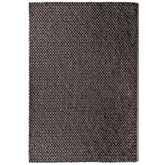 Fusion Dark Grey Braided Wool Rug - Rugs