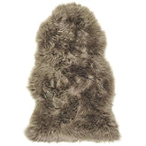 Genuine Khaki/Taupe Sheepskin Faux Fur Rug - Rugs