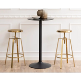 Goldie Bar Stool - Gold - Bar Stool