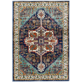 Granada Multicolour Vintage Rug | Emerald - 80X150 cm - Rugs