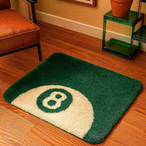 Green 8 Ball Accent Door Mat
