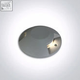Gray die cast ground surface mounted range light with sleek design and 2x6w cob led for outdoor pathways