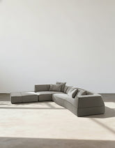Guzman Three Seater, Four Seater Corner Sofa, Curved Sofa