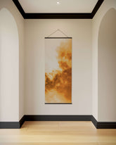 Orange Smoke Tapestry