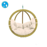 Globo Single Natura Hanging Egg Chair