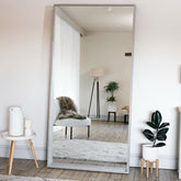 Hanaka - Full Length Grey Oak Rectangle Mirror - 200cm x 100cm