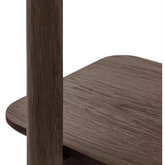 Hatton Open Display Tall Unit - smoked oak - display unit