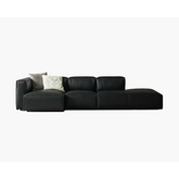 Hebe Three Seater / Four Seater Corner Sofa Real Leather - Sofa
