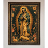 Hello Mary Framed Print - A3 (29.7 x 42 cm) / Ornate Gold Black - Framed Print