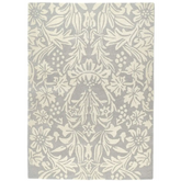 Heritage Lavender Floral Wool Rug - Rugs