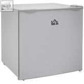 White homcom 35l mini freezer with sleek finish perfect for small spaces and storing ice cube trays at -24℃ to -14℃