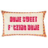 Home Sweet F*cking Home Needlepoint Cushion - Cushion
