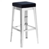 Horizon Silver Bar Stool
