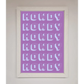 Howdy Howdy Framed Poster - A3 (29.7 x 42 cm) / White - Framed Print