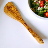 Olive Wood Flat Spatula , cooking spatula, cake spatula, kitchen utensils, natural , handmade, gift, gift for chef, cake spatula