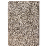 Imperial Mid Grey Mix Shaggy Pile Wool Rug - Rugs