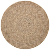 Indoor Outdoor Almendro Round Rug – Chevron Design - Ø 160 cm - Rugs