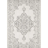 Indoor Outdoor Rug Tilos – Vintage Design - 80X150 cm / Grey - Rugs