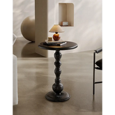 Isadora Metal Side Table Black