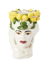 Italian Woman with Lemons Vase Moro Head