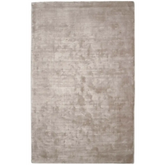 Karma Mink Solid Luxury Viscose Rug - Rugs