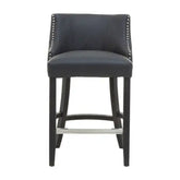 Kensington Townhouse Black Hevea Bar Chair - Bar Stool