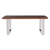 Kerala Natural U Shaped Base Dining Table