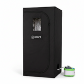 KOVE Portable Steam Sauna Tent | Home Steam Sauna with 4L Steamer & Chair