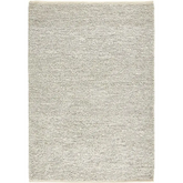 La Playa Silver Grey Solid Rug - Rugs