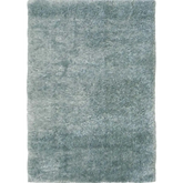 Lagom Duck Egg Blue Shaggy Rug - 80X150 cm - Rugs