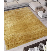 Lagom Ochre Shaggy Rug - Rugs
