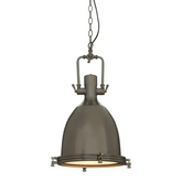 Lexington Large Gunmetal Pendant Light - Lighting