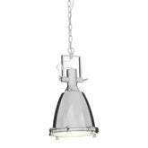 Lexington Small Chrome Plain Pendant Light - Lighting