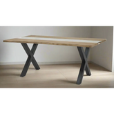 Live Edge Acacia River Wood Coffee & Dining Table - Dining table