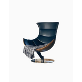 Lobster Lounge Chair Black - Swivel Chair